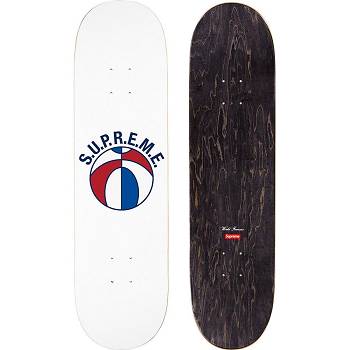 Accesorios Supreme League Skateboard Blancas | Supreme 460YU